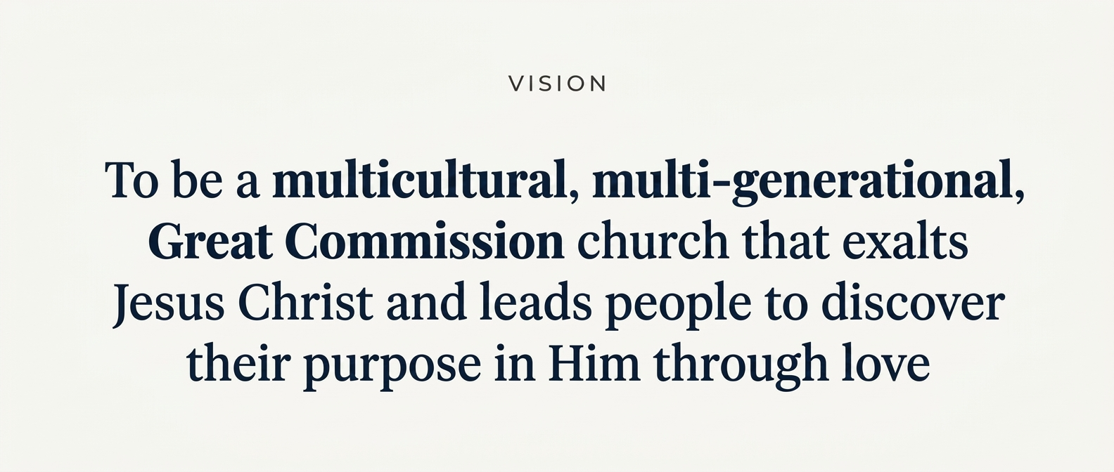 Vision Statement