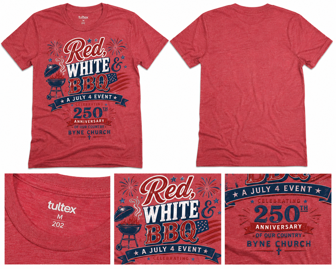 Order Red, White, & BBQ T-Shirts