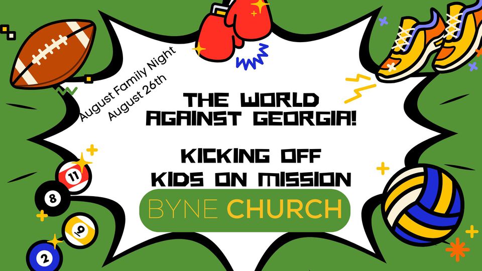 Family Tailgate Night - The World Against Georgia