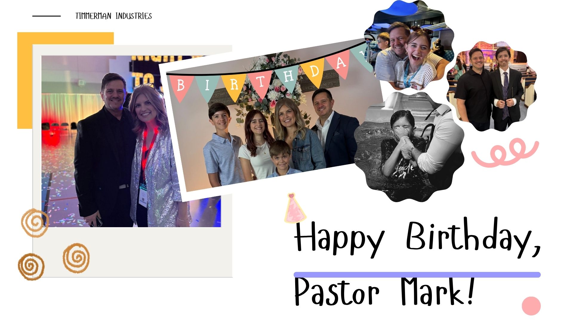 Happy Birthday Pastor Mark!